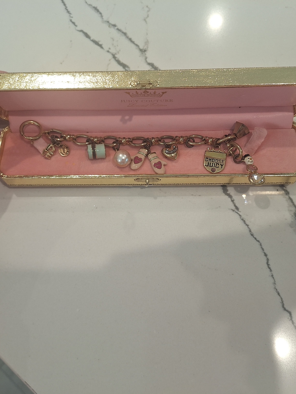 Juicy Couture -- *LIMITED EDITION* Holiday Charm Bracelet